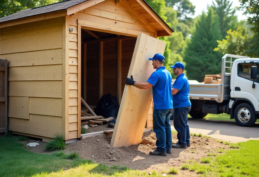 Shed demolition service Southwest Mississippi
